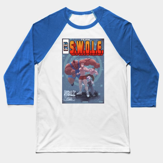 Team SWOLE Baseball T-Shirt by Juggertha